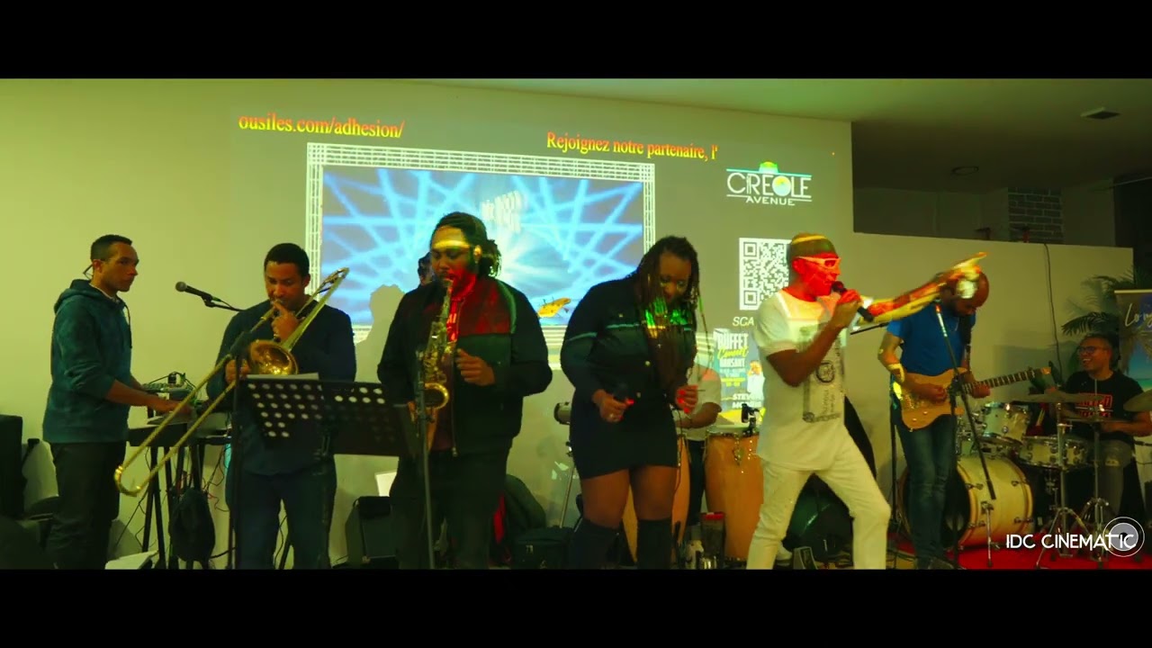 Edith LEFEL x Jean Luc ALGER - ICHE MANMAN (LIVE AU CREOLE AVENUE)
